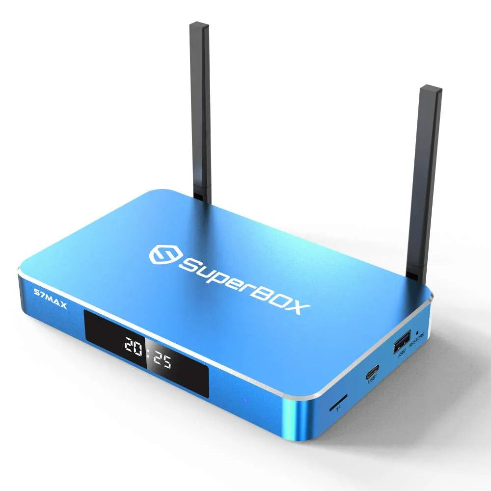 2026 New SuperBox S7 Max  – 4GB RAM, 64GB Storage 6K HD