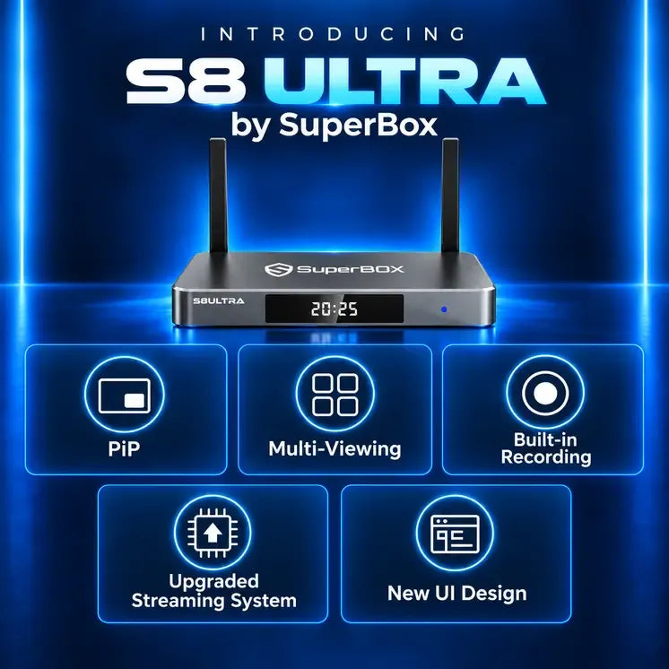 SuperBox S8 Series | Pro, Plus, Max & Ultra – SuperBOX Store